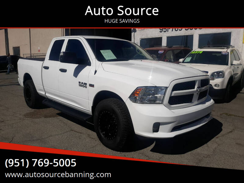2016 RAM 1500 for sale at Auto Source in Banning CA