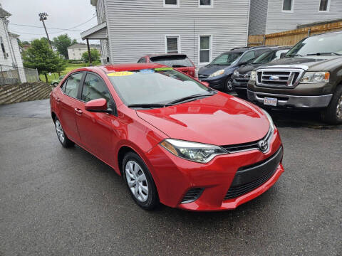 2015 Toyota Corolla for sale at Fortier's Auto Sales & Svc in Fall River MA