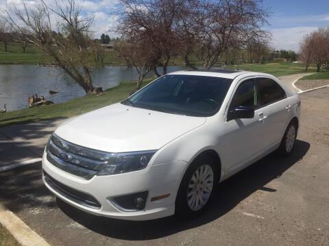 2010 Ford Fusion Hybrid for sale at QUEST MOTORS in Englewood CO
