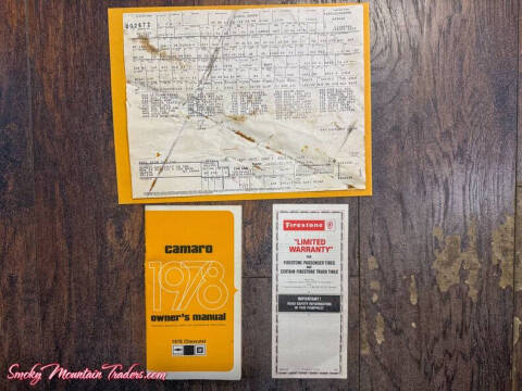 1978 Chevrolet Camaro