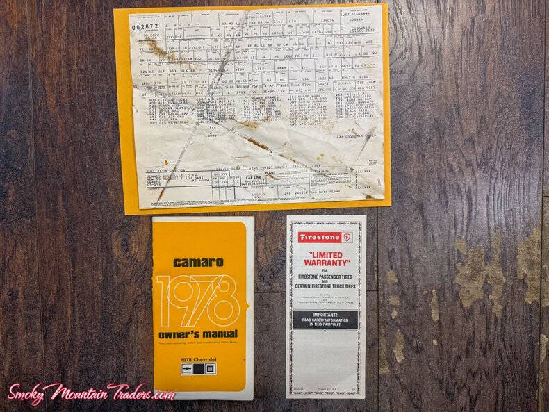 1978 Chevrolet Camaro