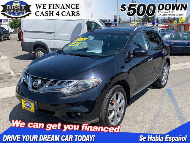 2014 Nissan Murano for sale at Best Car Sales in South Gate CA