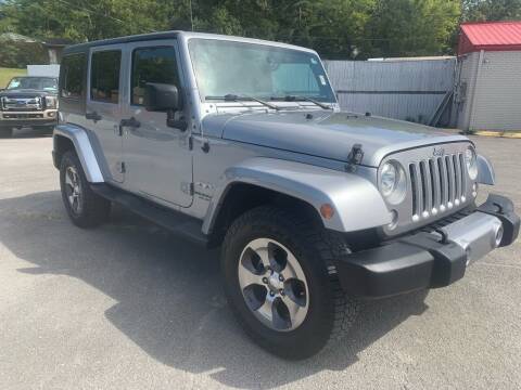 2017 Jeep Wrangler Unlimited for sale at Muletown Motors in Columbia TN