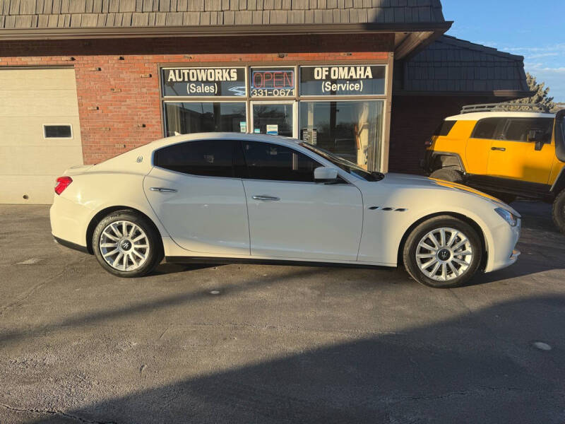 2014 Maserati Ghibli for sale at AUTOWORKS OF OMAHA INC in Omaha NE