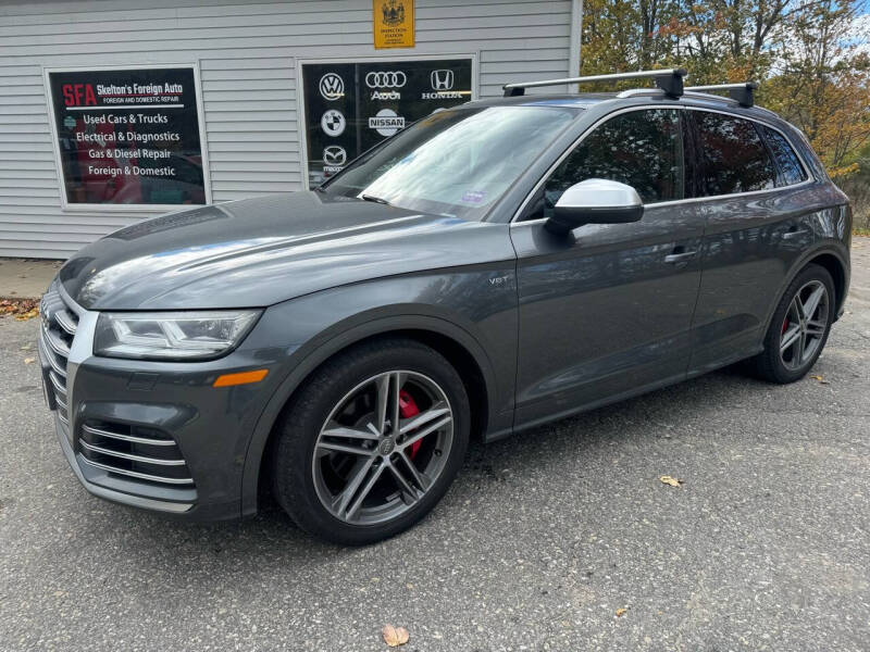 Used 2018 Audi SQ5 Premium Plus with VIN WA1A4AFY6J2211070 for sale in Bath, ME