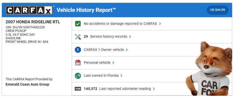 2007 Honda Ridgeline RTL