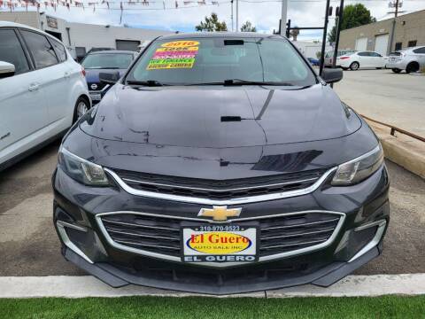 2016 Chevrolet Malibu for sale at El Guero Auto Sale in Hawthorne CA