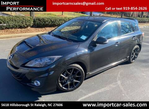 2013 Mazda MAZDASPEED3 for sale at Import Performance Sales in Raleigh NC