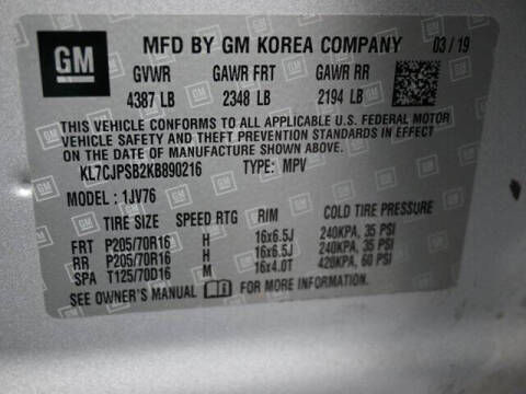 2019 Chevrolet Trax LT