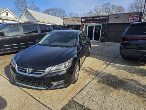 2015 Honda Accord for sale at Rose Gold Auto LLC in Islip Terrace NY