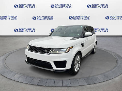 2018 Land Rover Range Rover Sport for sale at SOUTHFIELD QUALITY CARS in Detroit MI