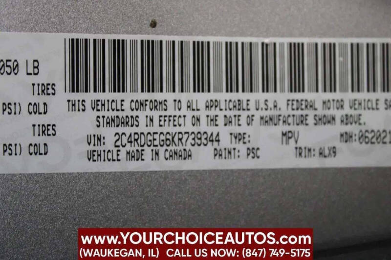 2019 Dodge Grand Caravan GT