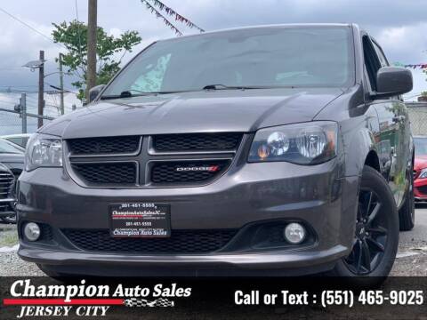2019 Dodge Grand Caravan for sale at CHAMPION AUTO SALES OF JERSEY CITY in Jersey City NJ