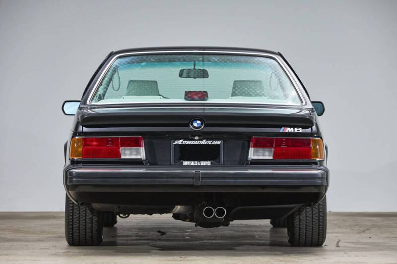 1987 BMW M6