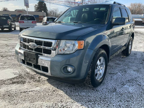 2010 Ford Escape for sale at Steves Auto Sales in Cambridge MN