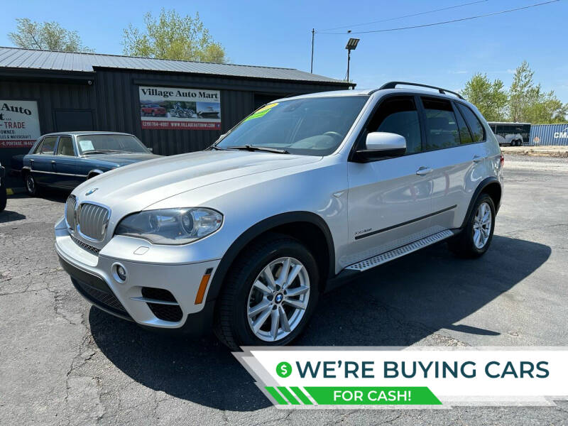 2013 BMW X5 for sale at VILLAGE AUTO MART LLC in Portage IN