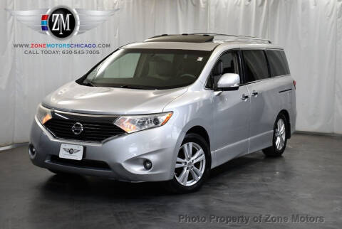 2012 Nissan Quest for sale at ZONE MOTORS in Addison IL