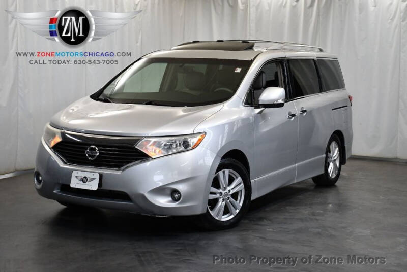 2012 Nissan Quest for sale at ZONE MOTORS in Addison IL