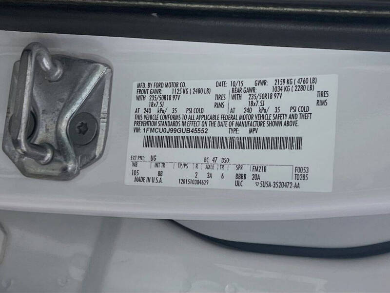 2016 Ford Escape Titanium