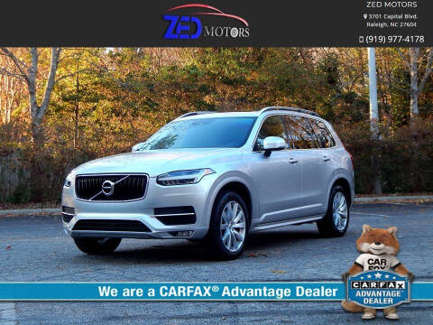 2019 Volvo XC90 for sale at Zed Motors in Raleigh NC