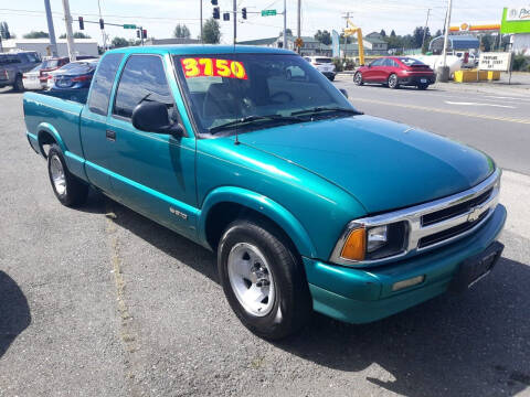 1996 Chevrolet S-10 for sale at Low Auto Sales in Sedro Woolley WA