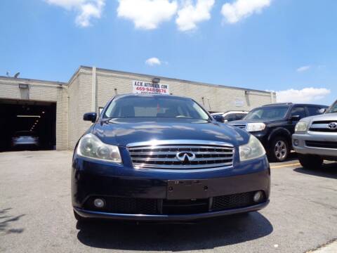 2006 Infiniti M35 for sale at ACH AutoHaus in Dallas TX