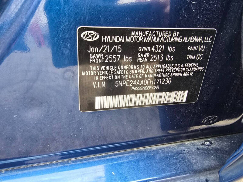 2015 Hyundai Sonata Eco