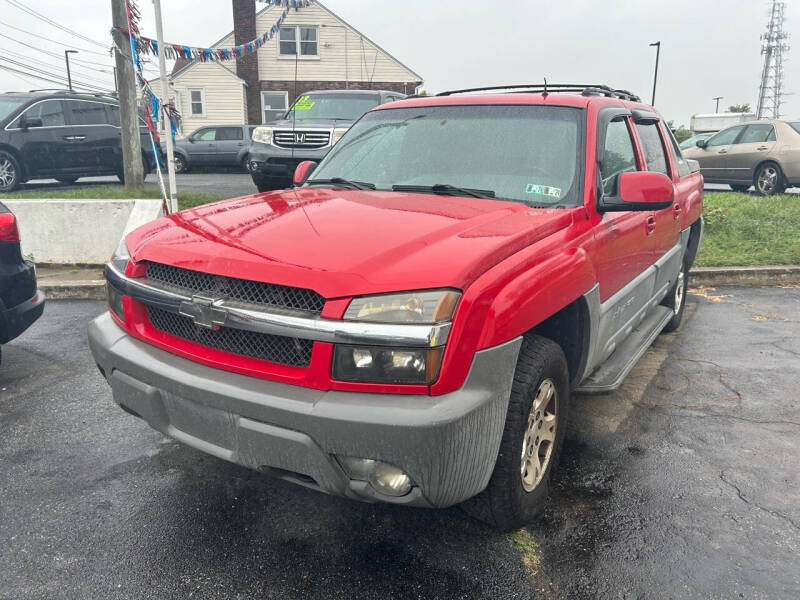 Used 2002 Chevrolet Avalanche Base with VIN 3GNEK13T32G159113 for sale in New Castle, DE