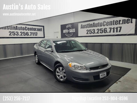 2009 Chevrolet Impala for sale at Austin's Auto Sales in Edgewood WA