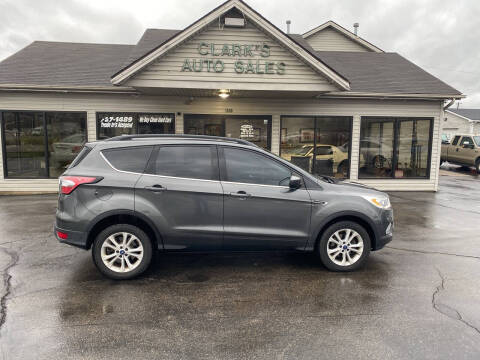 2017 Ford Escape for sale at Clarks Auto Sales in Middletown OH