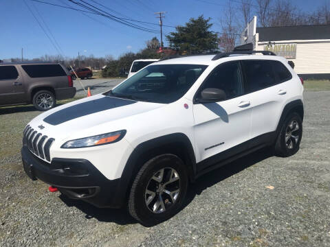2014 Jeep Cherokee for sale at Clayton Auto Sales in Winston-Salem NC