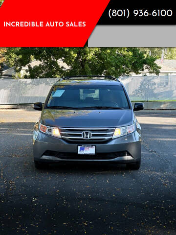 2011 Honda Odyssey for sale at INCREDIBLE AUTO SALES in Bountiful UT