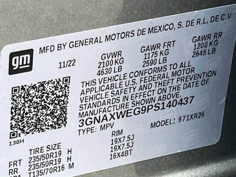 2023 Chevrolet Equinox RS