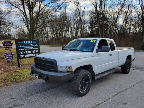 2001 Dodge Ram 1500 for sale at LMJ AUTO AND MUSCLE in York PA