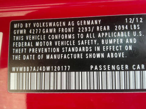 2013 Volkswagen Golf