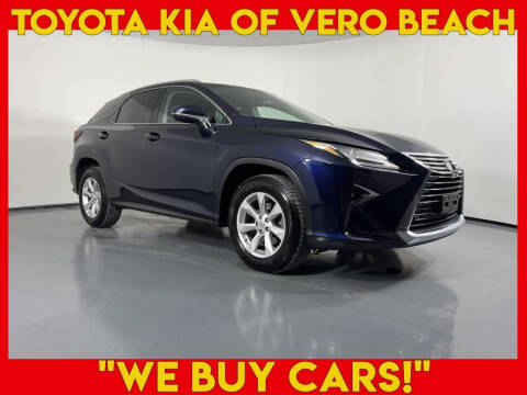 2017 Lexus RX 350 for sale at PHIL SMITH AUTOMOTIVE GROUP - Toyota Kia of Vero Beach in Vero Beach FL
