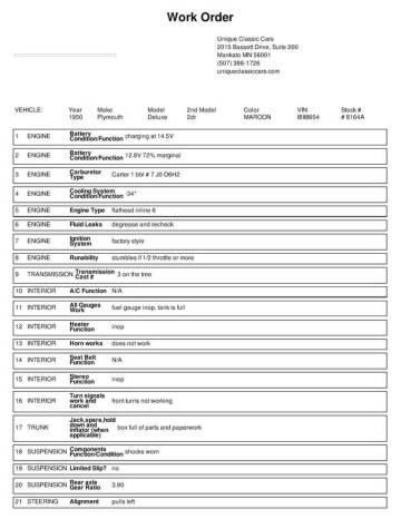1950 Plymouth Deluxe