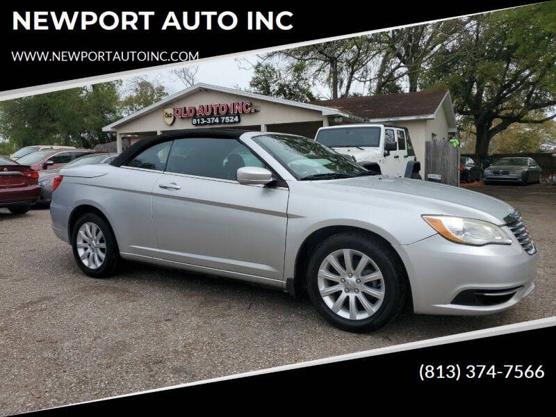 2012 Chrysler 200 for sale at NEWPORT AUTO INC in Tampa FL