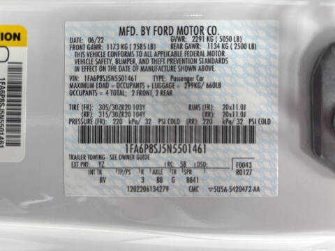 2022 Ford Mustang Shelby GT500