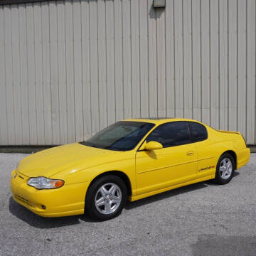 2002 Chevrolet Monte Carlo for sale at EAST 30 MOTOR COMPANY in New Haven IN