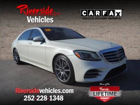 2018 Mercedes-Benz S-Class for sale at Riverside Mitsubishi(New Bern Auto Mart) in New Bern NC