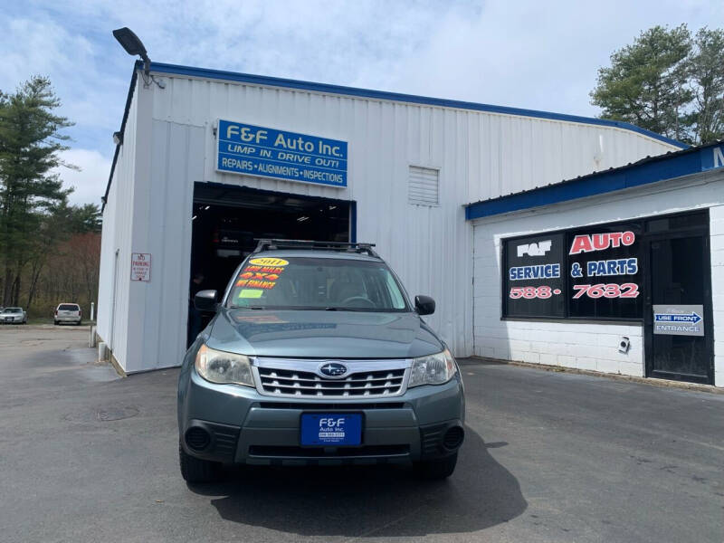 2011 Subaru Forester for sale at F&F Auto Inc. in West Bridgewater MA