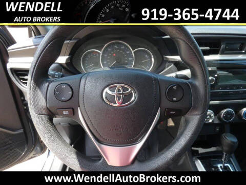 2015 Toyota Corolla L