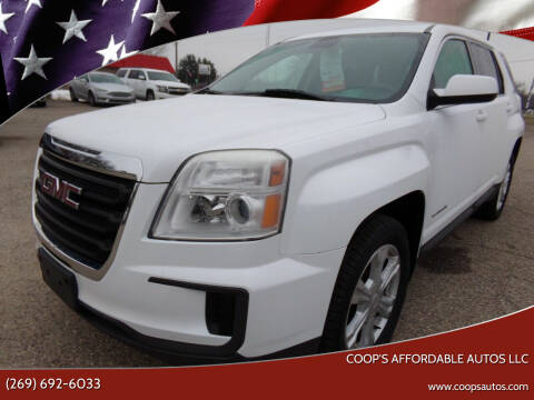 2017 GMC Terrain for sale at COOP'S AFFORDABLE AUTOS LLC in Otsego MI