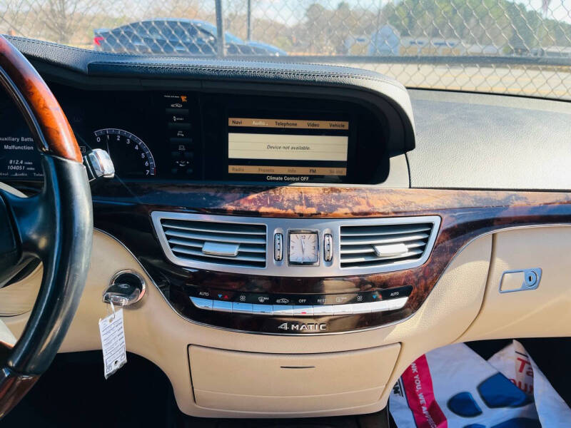 2013 Mercedes-Benz S-Class S 550 4MATIC