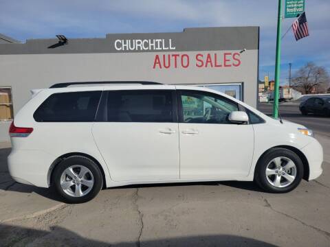 2014 Toyota Sienna for sale at CHURCHILL AUTO SALES in Fallon NV