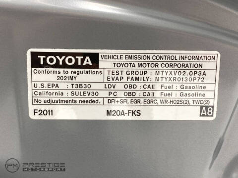 2021 Toyota Corolla SE Apex