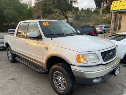 2001 Ford F-150 for sale at 1 NATION AUTO GROUP in Vista CA