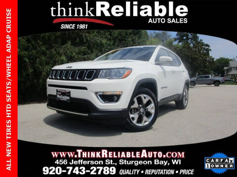 2021 Jeep Compass for sale at RELIABLE AUTOMOBILE SALES, INC in Sturgeon Bay WI