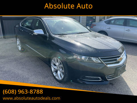 2015 Chevrolet Impala for sale at Absolute Auto in Baraboo WI